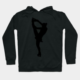 Figure Skating I Spin Outline Hoodie